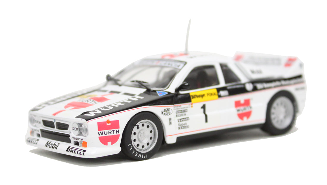 Lancia 037 (Winner Rally Deutschland - Rohrl/Geistdorfer 1983) in White/Black