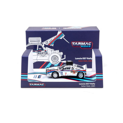 Lancia 037 Rally A.Markku/K.Ilkka (Safari Rally 1984) in White/Blue/Red
