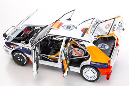 Lancia Delta HF Integrale (#1 Monte Carlo 1993) in Blue/White/Orange