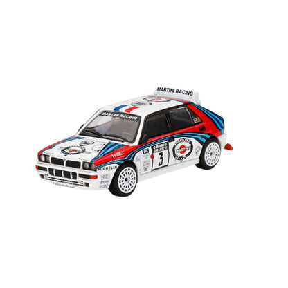 Lancia Delta HF Integrale (Winner 1000 Lakes 1992) in White/Blue/Red