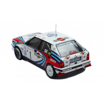 Lancia Delta Integrale 16V M.Biasion/T.Siviero (Martini Monte Carlo Rally 1990) in White/Red/Blue