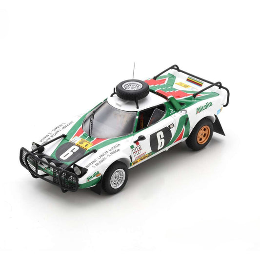 Lancia Stratos HF S.Munari/S.Maiga (No.6 Safari Rally 1976) in White/Green/Red