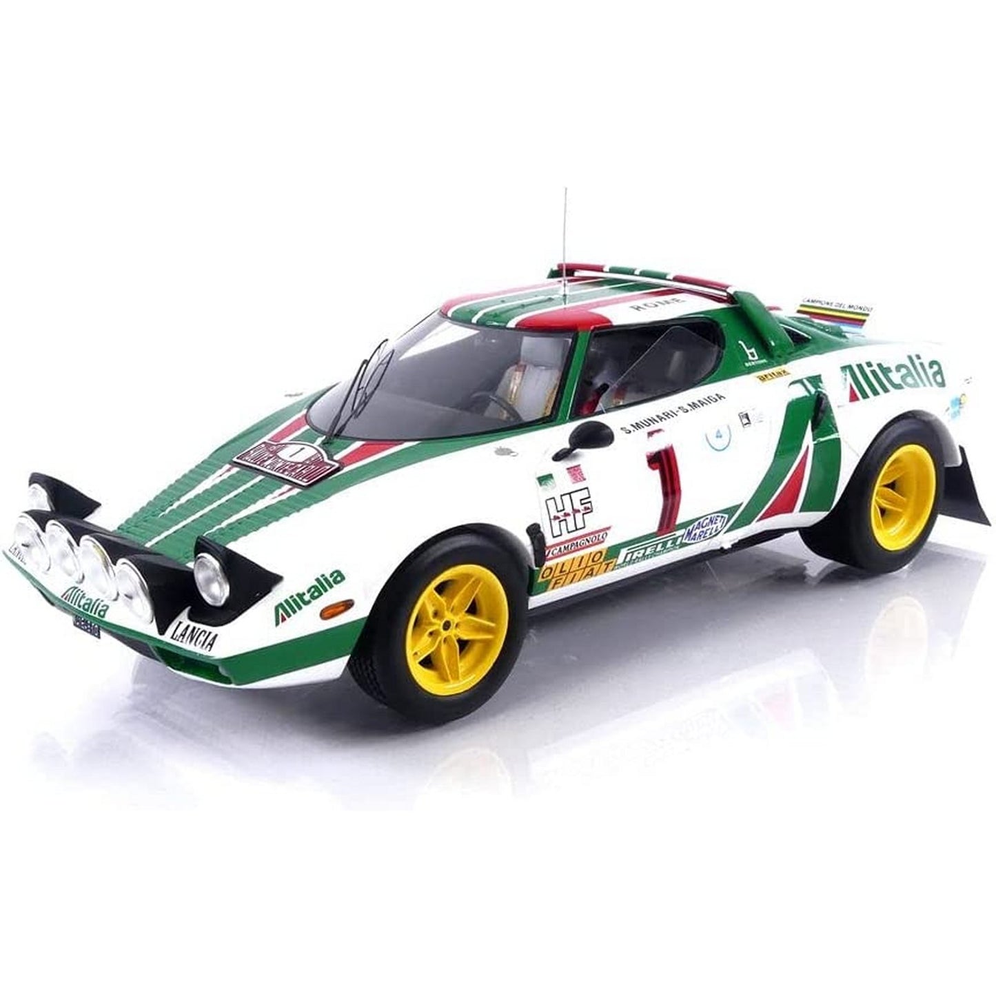 Lancia Stratos HF S.Munari/S.Maiga (Winner Monte Carlo Rally 1977) in White/Green