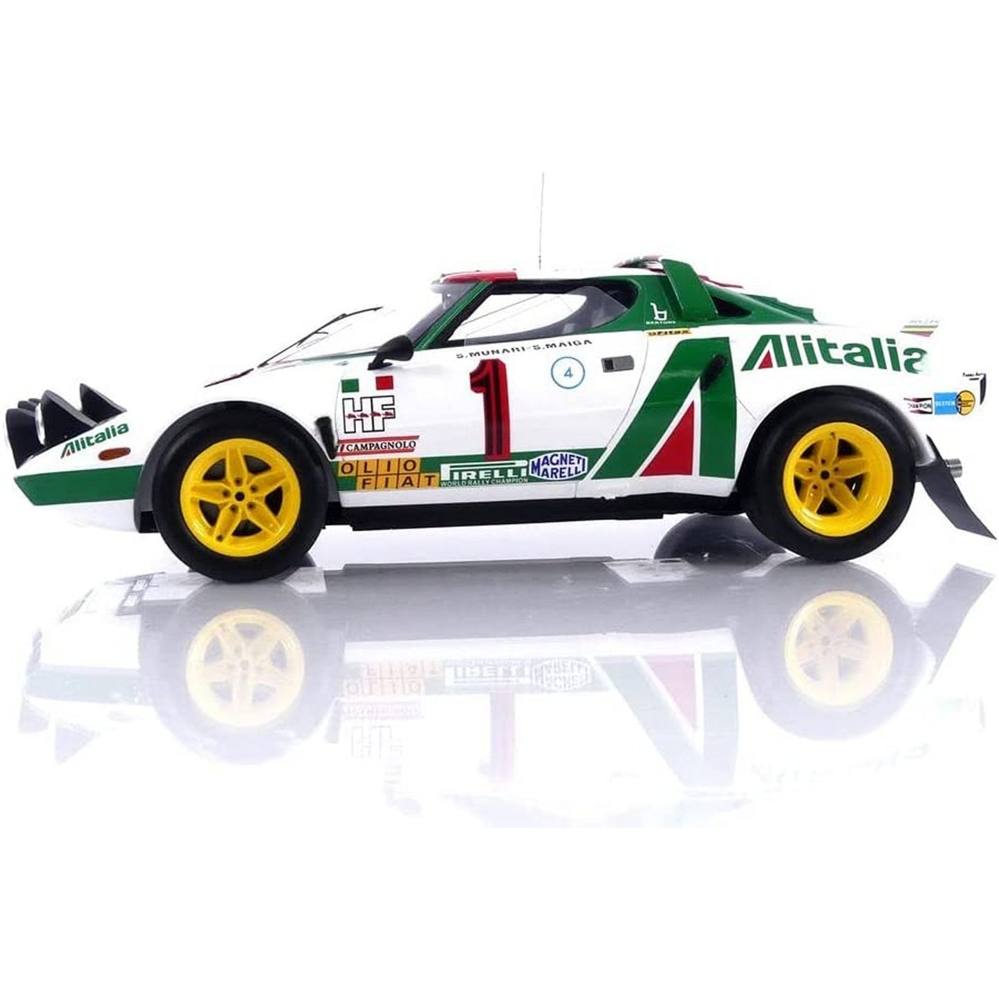 Lancia Stratos HF S.Munari/S.Maiga (Winner Monte Carlo Rally 1977) in White/Green