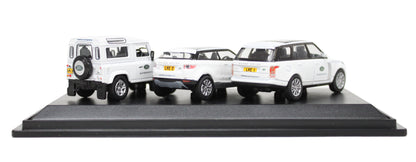 Land Rover Experience 3 Piece Set (Discovery - Evoque - Range Rover) in White