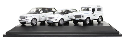Land Rover Experience 3 Piece Set (Discovery - Evoque - Range Rover) in White