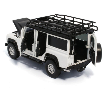 Land Rover Defender 110 (Pull Back and Go LHD) in Fuji White