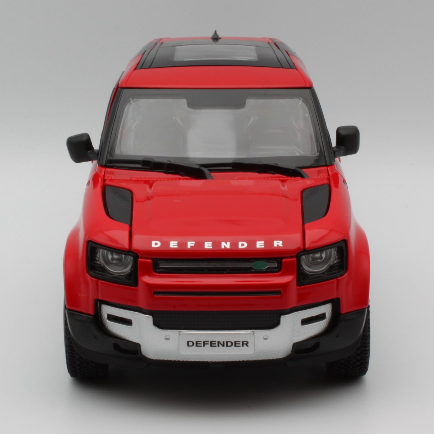 Land Rover Defender 90 in red