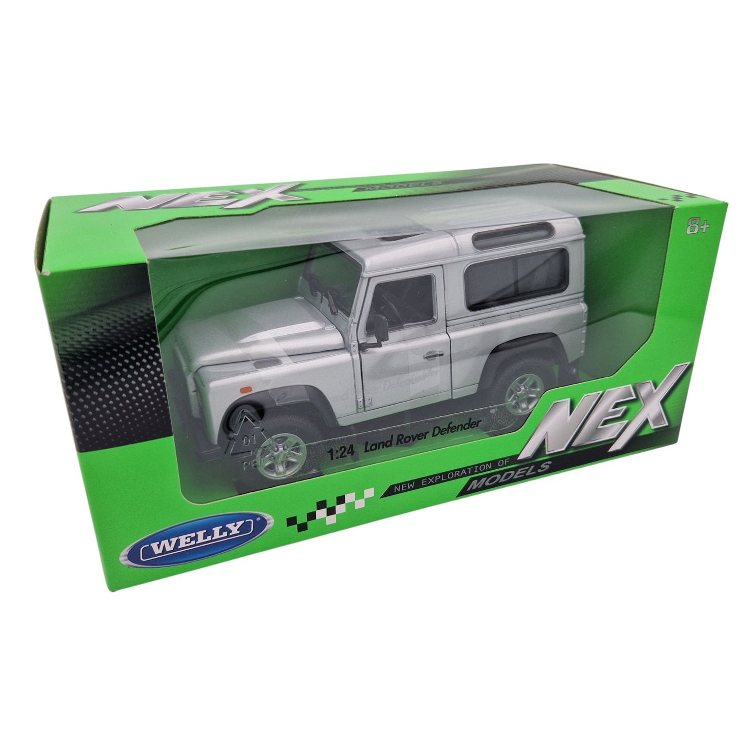 Land Rover Defender 90 in Silver