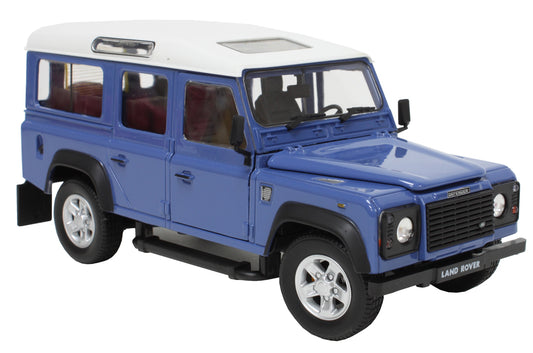 Land Rover Defender in Blue