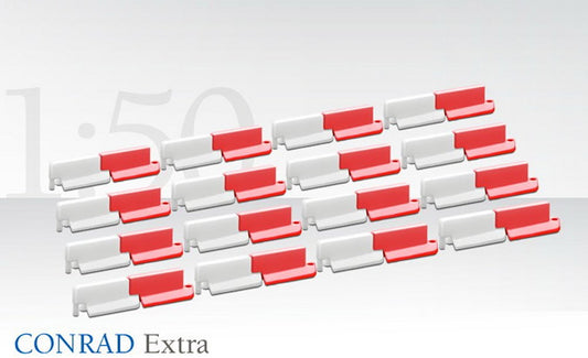 Lane Dividers Accessory in Red and White