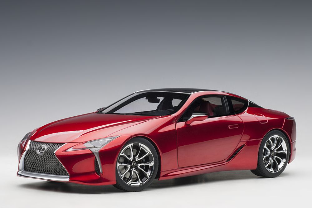 Lexus LC500 in Metallic Red