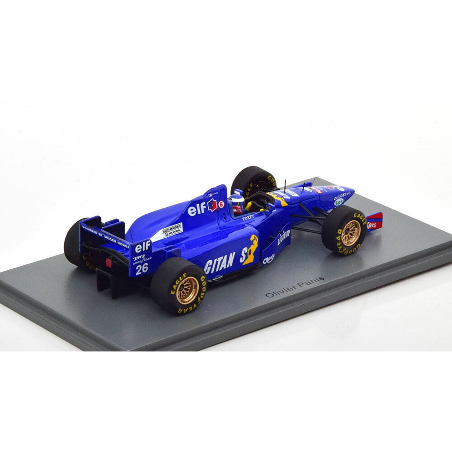 Ligier JS41 Olivier Panis (6th Spanish GP 1995) in Blue