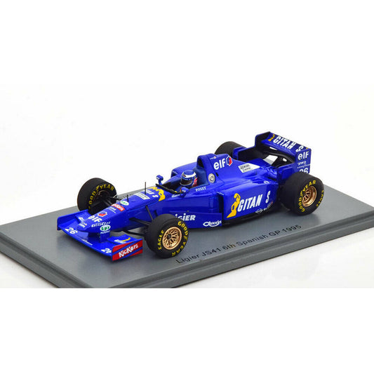 Ligier JS41 Olivier Panis (6th Spanish GP 1995) in Blue