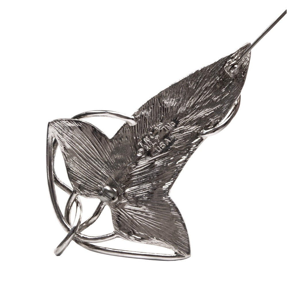 Elven Leaf Brooch From Lord Of The Rings Fellowship of the Ring