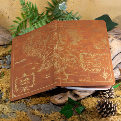 Map of Middle Earth Journal From Lord Of The Rings