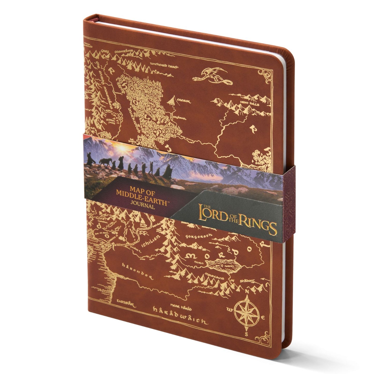 Map of Middle Earth Journal From Lord Of The Rings