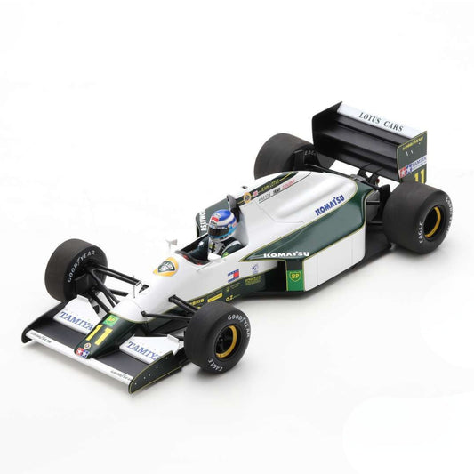 Lotus 102B Mika Hakkinen (No.11 Monaco GP 1991) in White/Green