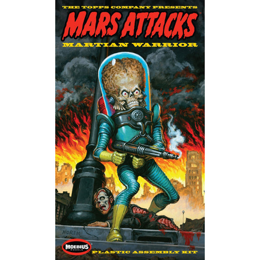 Martian Figure Plastic Model Kit From Mars Attacks [Kit]