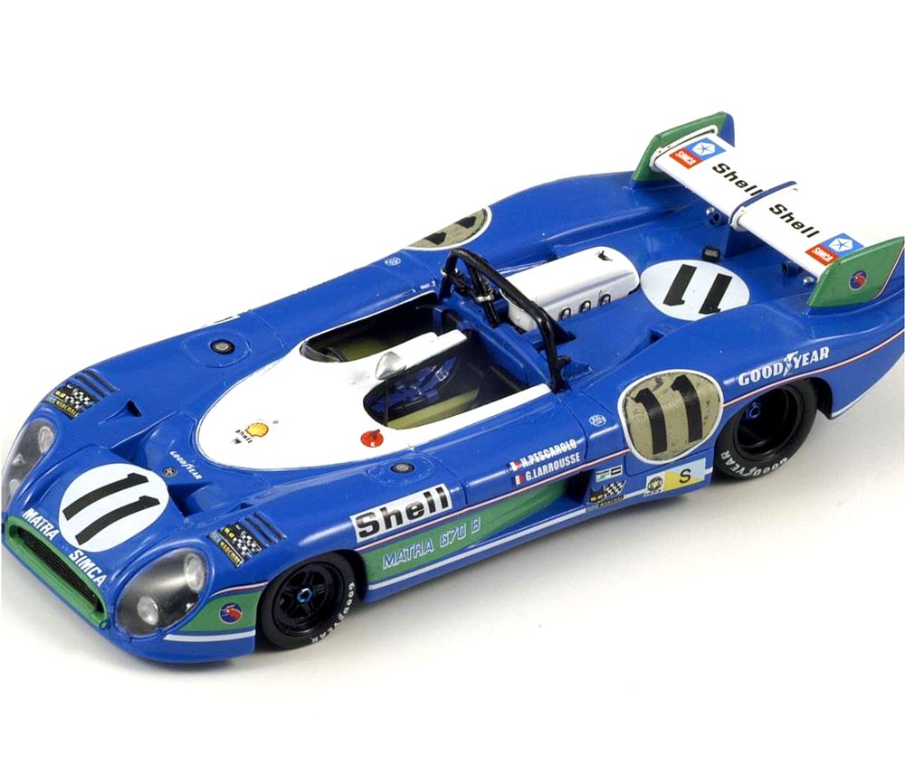 Matra-Simca MS670B (Le Mans Winner 1973) in Blue | Spark Collectible Matra-Simca MS670B (Le Mans Winner 1973) in Blue | Spark Collectible