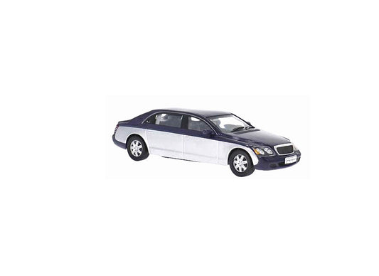 Maybach 62 (2009) in Dark Blue and Silver