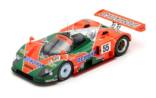 Mazda 787B (24Hr Le Mans Winner 1991) in Red and Green