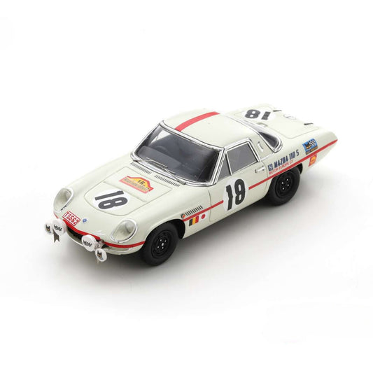 Mazda Cosmo Sport 110S N.Koga/Y.Katayama/M.Katakura (No.18 Marathon de la Route 84Hr nurburgring 1968) in Cream
