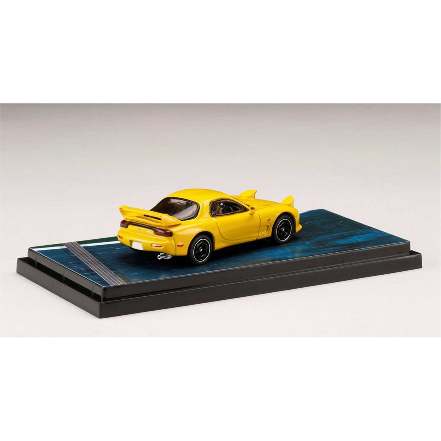 Mazda RX-7 FC3S (Diorama Model) in Yellow