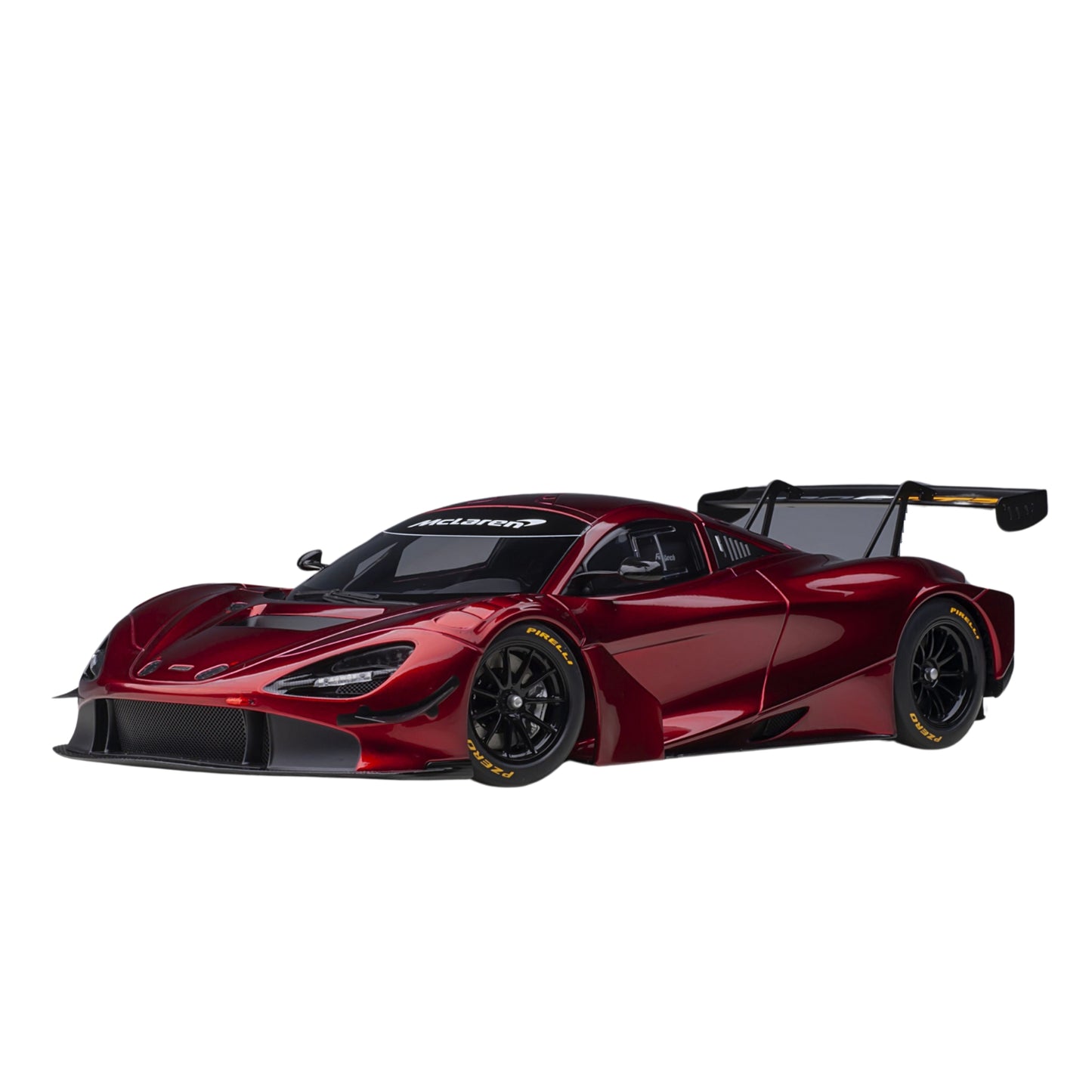 McLaren 720S GT3 (2019) in Volcano Red