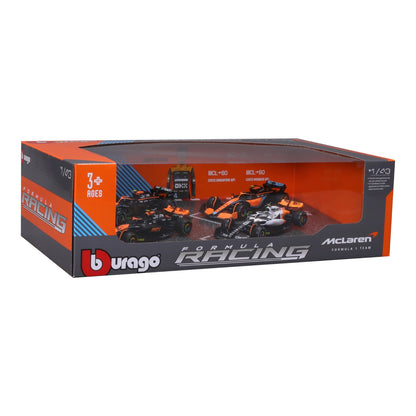 McLaren Lando Norris (Highlights 4 Pack Set) in Orange/Black/White