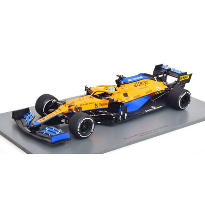 McLaren MCL25M Daniel Ricciardo (Winner With Pitboard Italian GP 2021) in Orange/Blue