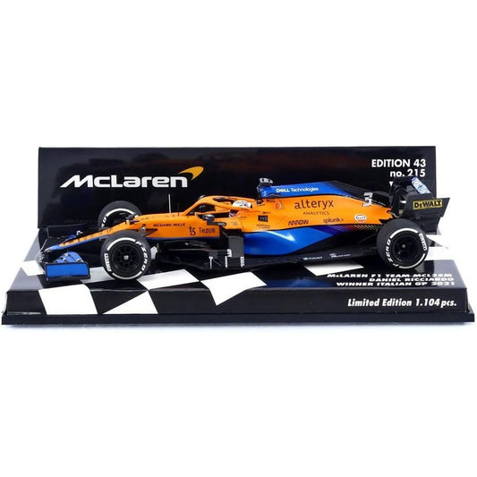 McLaren MCL35M Daniel Ricciardo (No.3 Winner Italian GP 2021) in Orange/Blue
