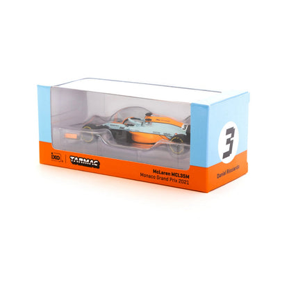 McLaren MCL35M Daniel Ricciardo (No.3 Monaco GP 2021) in Blue/Orange