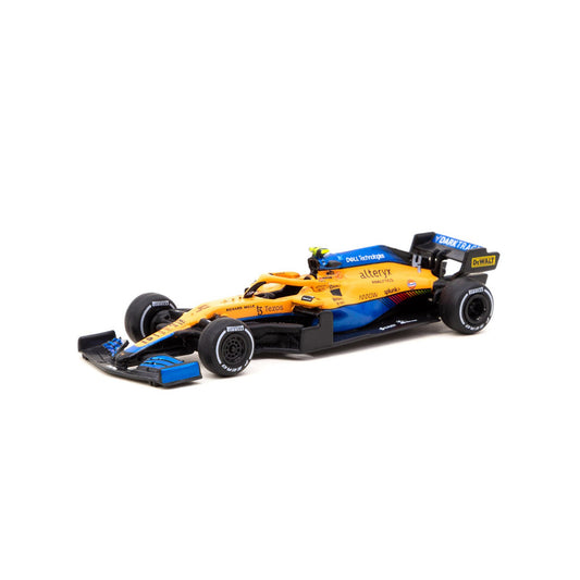 McLaren MCL35M Lando Norris (No.4 Italian GP 2021) in Orange/Blue