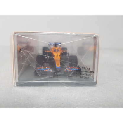 McLaren MCL35M Daniel Ricciardo (Abu Dhabi GP 2021) in Orange/Blue