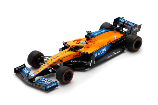 McLaren MCL35M No. 3 7th Daniel Ricciardo (Bahrain GP 2021) in Orange
