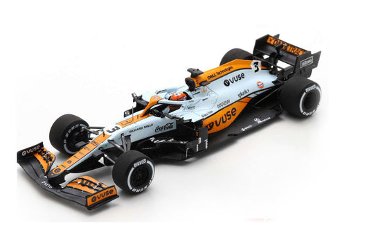 McLaren MCL35M Daniel Ricciardo (Monaco GP 2021) in Orange/Blue
