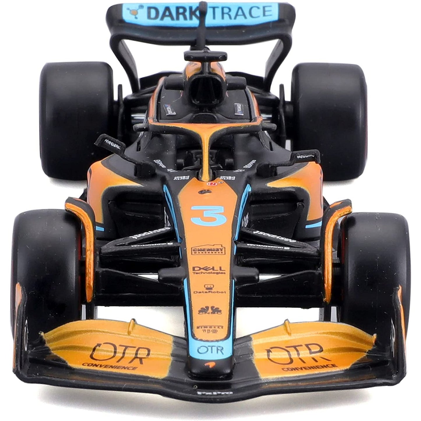 McLaren MCL36 Daniel Ricciardo (No.3 2022) in Black/Orange/Blue