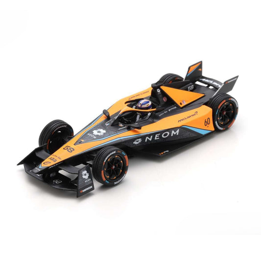 McLaren Neom Formula E Rene Rast (No.58 Diriyah ePrix II 2023) in Orange/Black