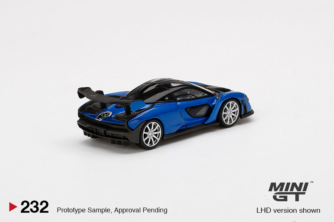 McLaren Senna in Antares Blue