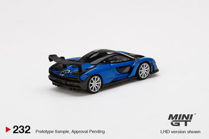 McLaren Senna in Antares Blue