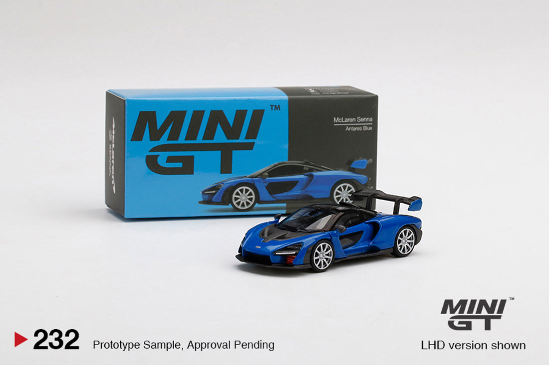 McLaren Senna in Antares Blue