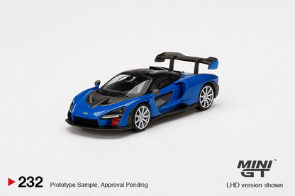 McLaren Senna in Antares Blue