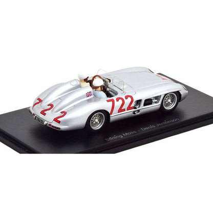 Mercedes 300 SLR With Drivers S.Moss/D.Jenkinson (Mille Miglia Winner 1955) in Silver