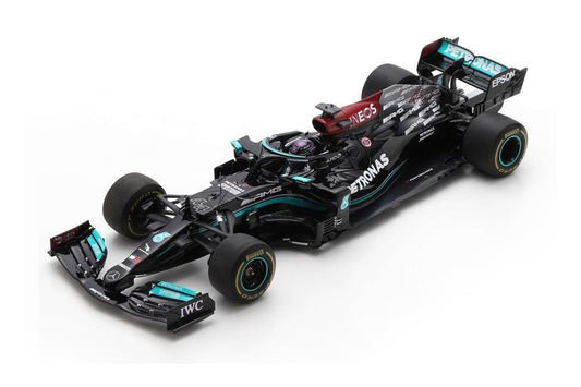 Mercedes AMG F1 W12 E Performance Lewis Hamilton (No. 44 Winner Spanish GP 100th Pole Position 2021) in Black