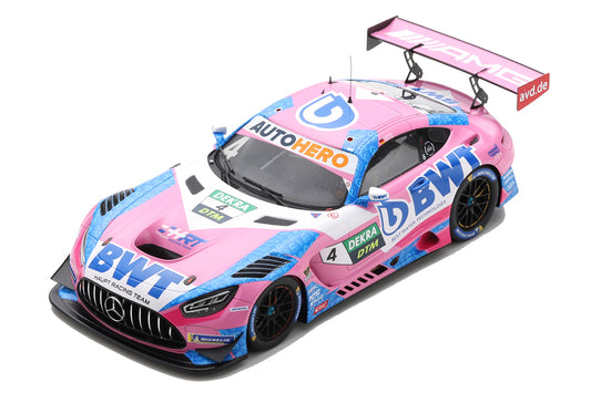 Mercedes AMG GT3 HRT Maximilian Gotz (DTM Champion 2021) in Pink/Blue