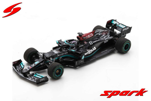 Mercedes AMG Petronas W12 E Performance Lewis Hamilton (Winner Russian GP - 100th Victory 2021) in Black/Green