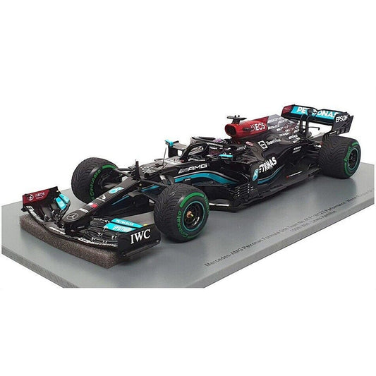 Mercedes AMG Petronas W12 E Performance Lewis Hamilton (Winner No. 44 100th Pole Position Russian GP 2021) in Black