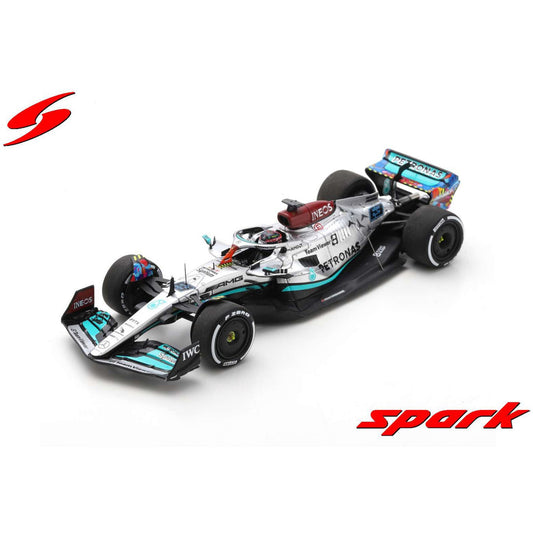 Mercedes AMG Petronas W13 E Performance George Russell (Special Rear Wing Design Miami GP 2022)