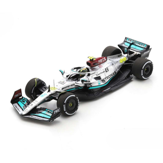 Mercedes AMG Petronas W13 E Performance Lewis Hamilton (No.44 300th GP French GP 2022) in Silver